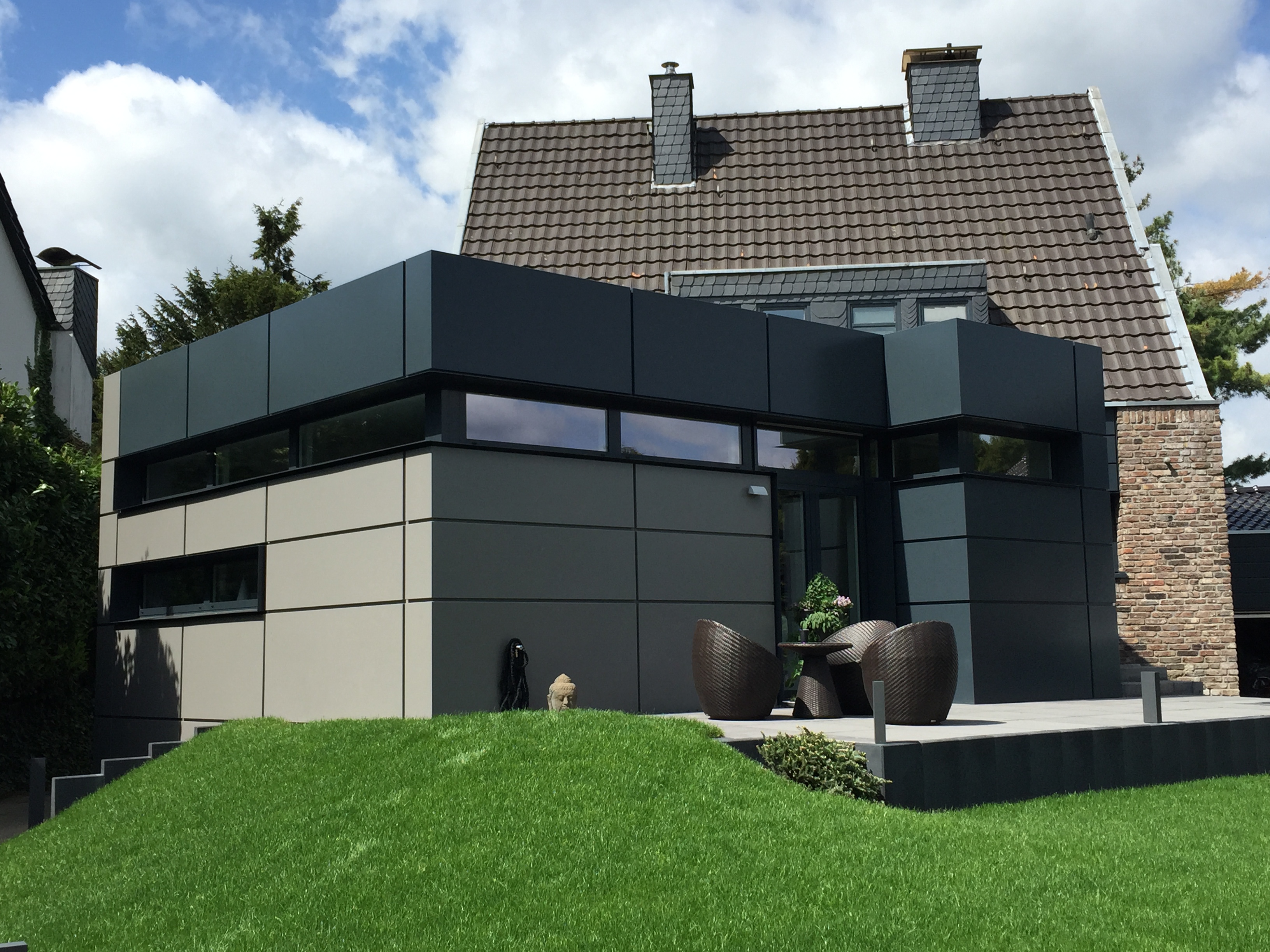 Einfamilienhaus Erweiterung